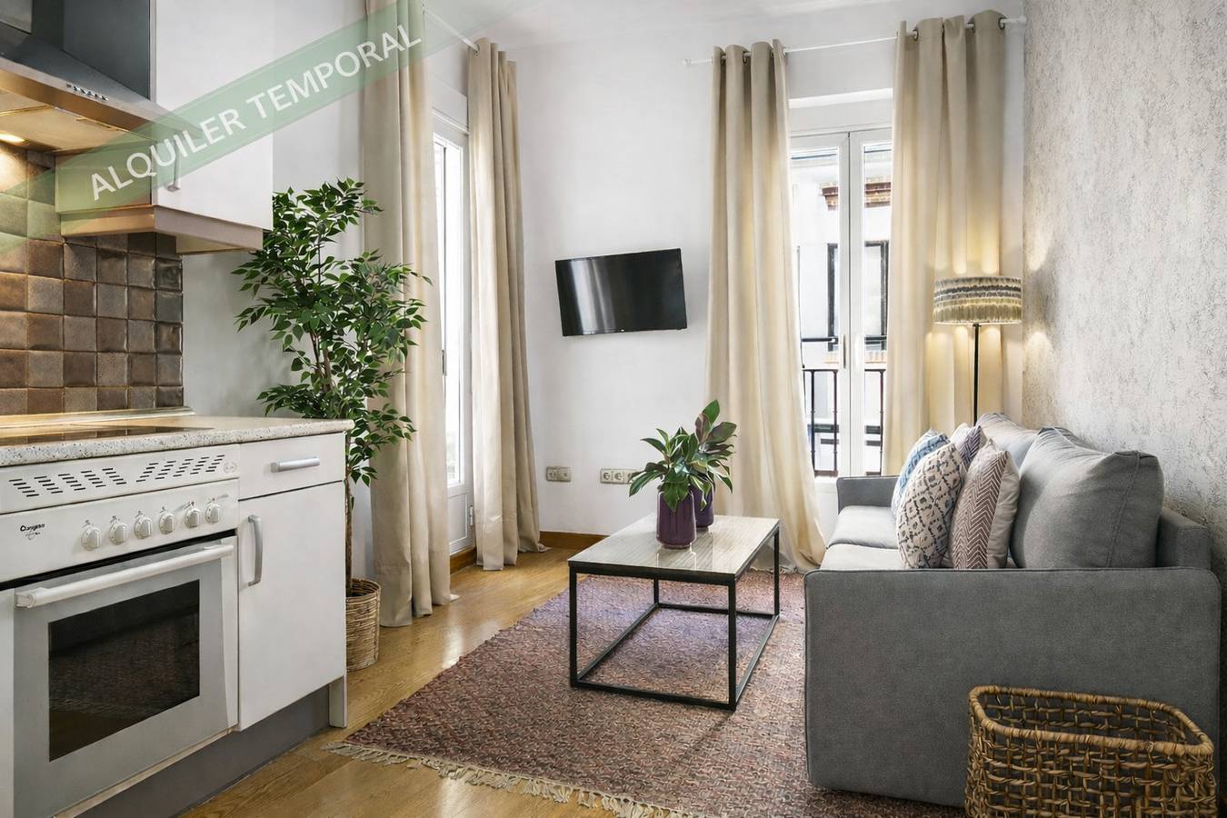 Appartement entier, Gran Vía I in Centro (Madrid), Madrid