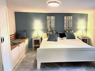 Ferienwohnung für 3 Personen, mit Terrasse und Garten in Tübingen