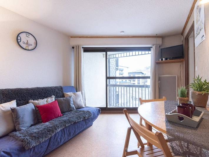 Ganze Wohnung, Gemütliche Ferienwohnung für 4 mit Talblick, Balkon und direktem Pistenzugang in Saint-Lary-Soulan, Nationalpark Pyrenäen