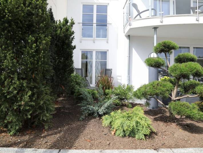 Ganze Ferienwohnung, Seehaus zur Strandbrücke - 3-Raum FeWo I, 70m², Eg, Terrasse, Meerblick in Scharbeutz, Ostholstein
