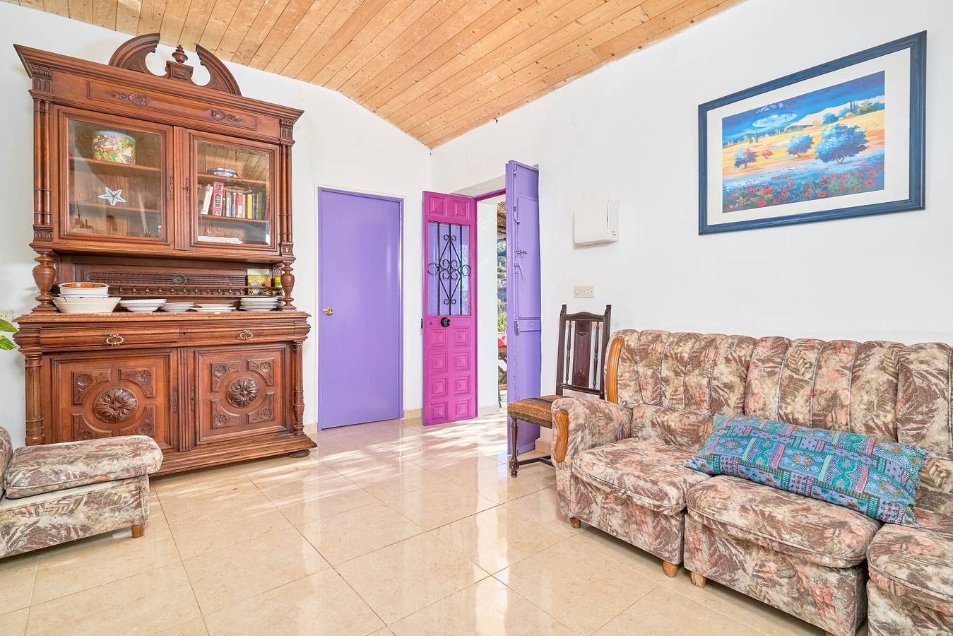 Maison de vacances "Casa Papi" avec vue sur les montagnes, piscine et Wi-Fi. in Alcaucín, Province de Málaga