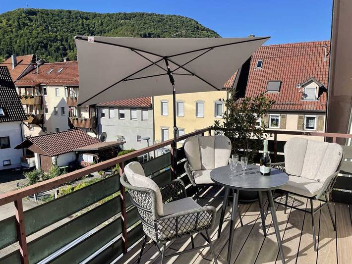 Ferienwohnung für 4 Personen, mit Balkon und Balkon/Terrasse - 1