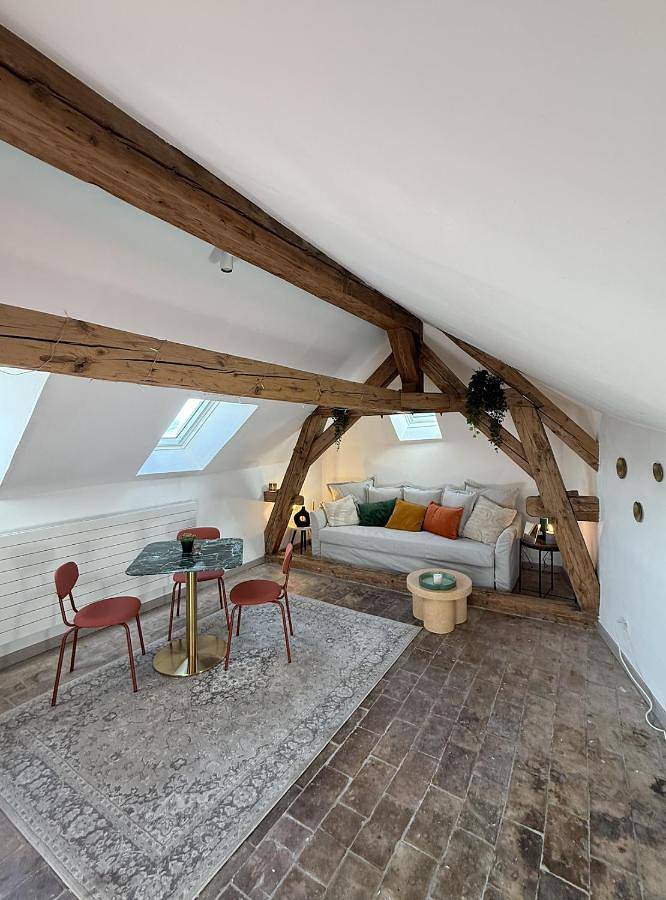 BnB für 4 Personen, mit Terrasse und Garten sowie Ausblick am Genfer See