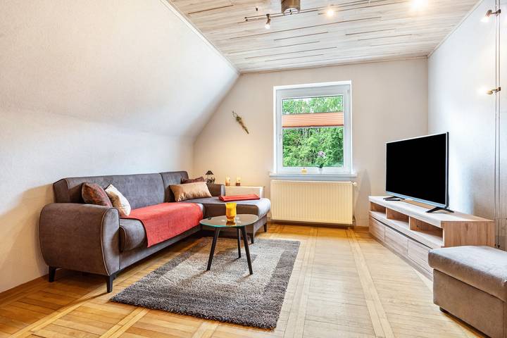 Ganze Wohnung, Ferienwohnung "Auf Dem Land" mit Gemeinschaftsgarten und Wlan in Ahrenshagen-Daskow, Vorpommern-Rügen