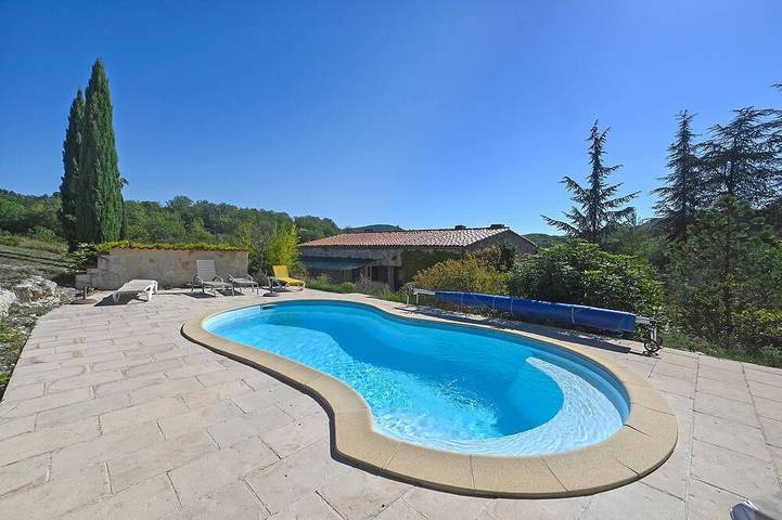 Location de vacances pour 10 personnes à Saint-Jean-de-Maruéjols-et-Avéjan