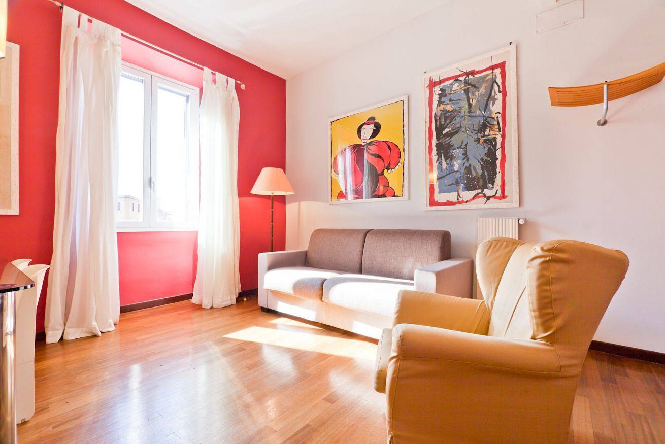 Geheel appartement, Vakantieappartement voor 2 personen in Rome, Provincie Rome