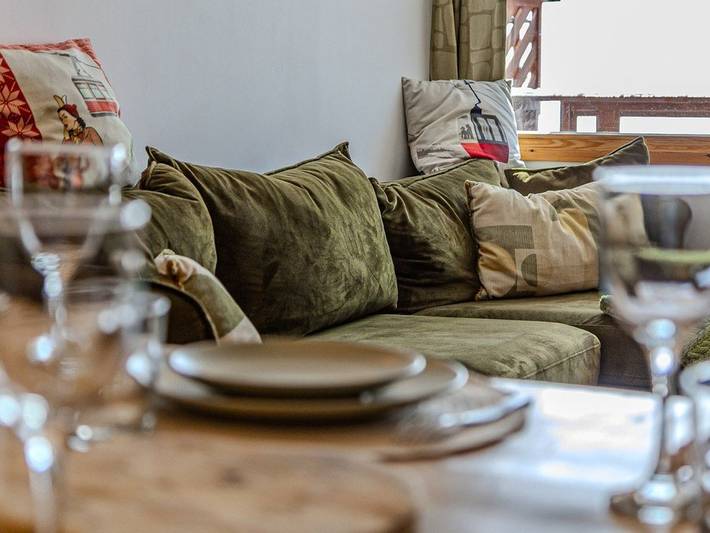 Gîte pour 10 personnes, avec balcon dans Plagne Bellecote - 2