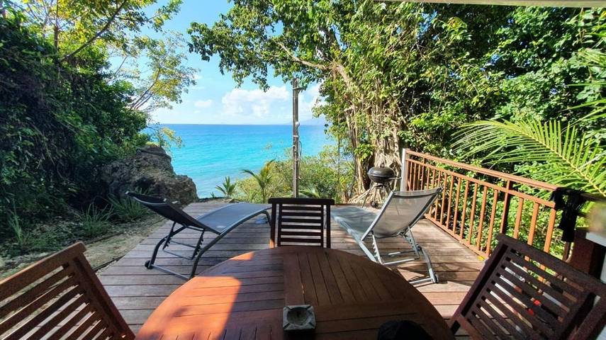 Gîte pour 2 personnes, avec jardin ainsi que vue et piscine à Le Gosier - 2