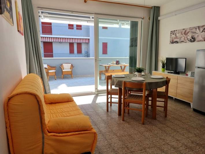 Apartamento vacacional entero, Apartamento de vacaciones para 5 personas con terraza in Lido di Pomposa, Provincia de Ferrara