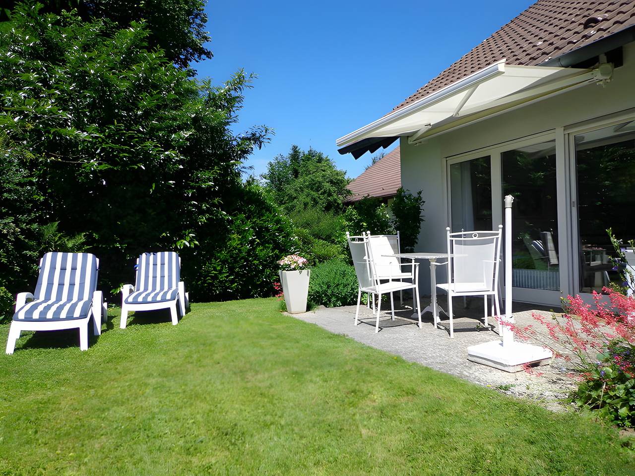 Appartement Noack, 50 m² met eigen terras, tuin en wifi, foto 9