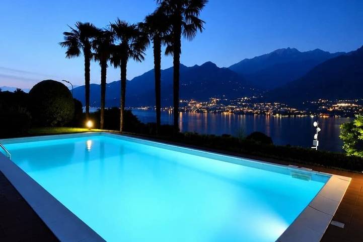 Ferienhaus für 4 Personen, mit Balkon und Garten in Onno (Oliveto Lario)