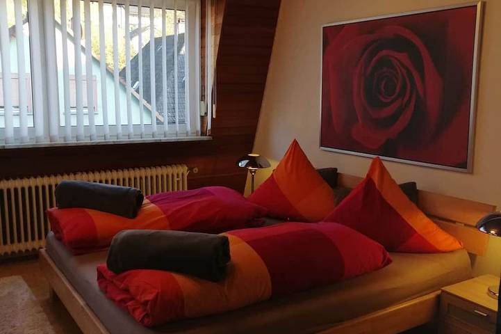 Apartamento entero, Quiet, spacious maisonette apartment (6pers.) 2bathrooms, 2balconies 30km to Heidelberg in Schönbrunn, Kurpfalz