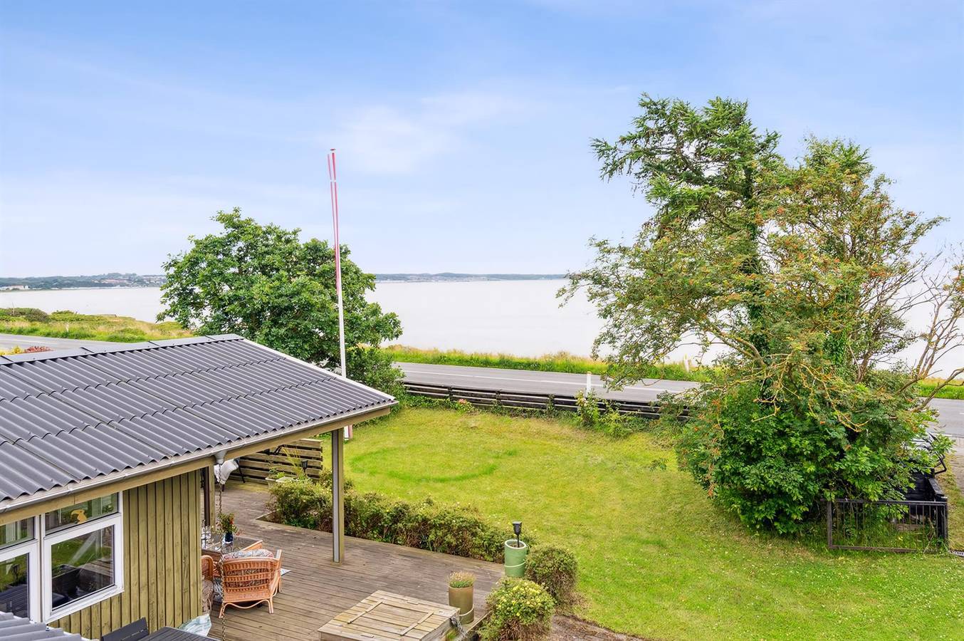 Feriehus for 8 personer med terrasse in Egsmark Strand, Sør-Djursland