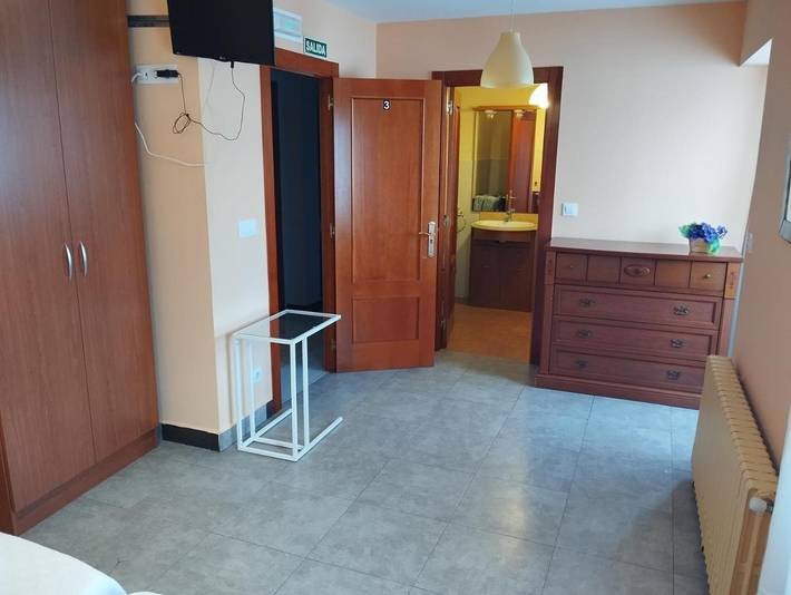 Casa de huéspuedes para 2 personas, con terraza y vistas en Castañeda