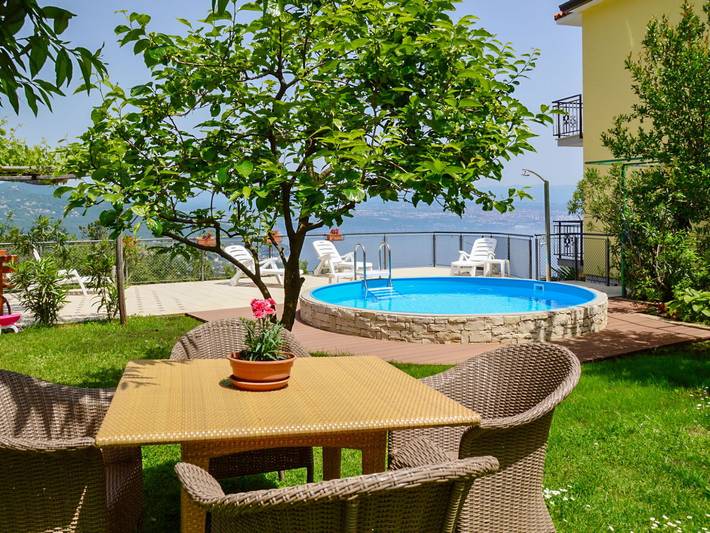 Ferienwohnung für 4 Personen, mit Terrasse und Garten sowie Pool in Opatija Riviera - 4