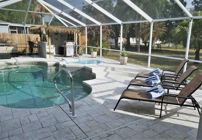 Maison de vacances pour 6 personnes, avec terrasse et piscine - 1