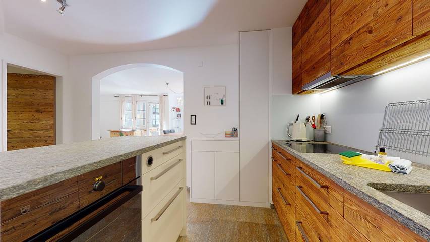 Ferienwohnung für 2 Personen, mit Balkon in Samedan - 4