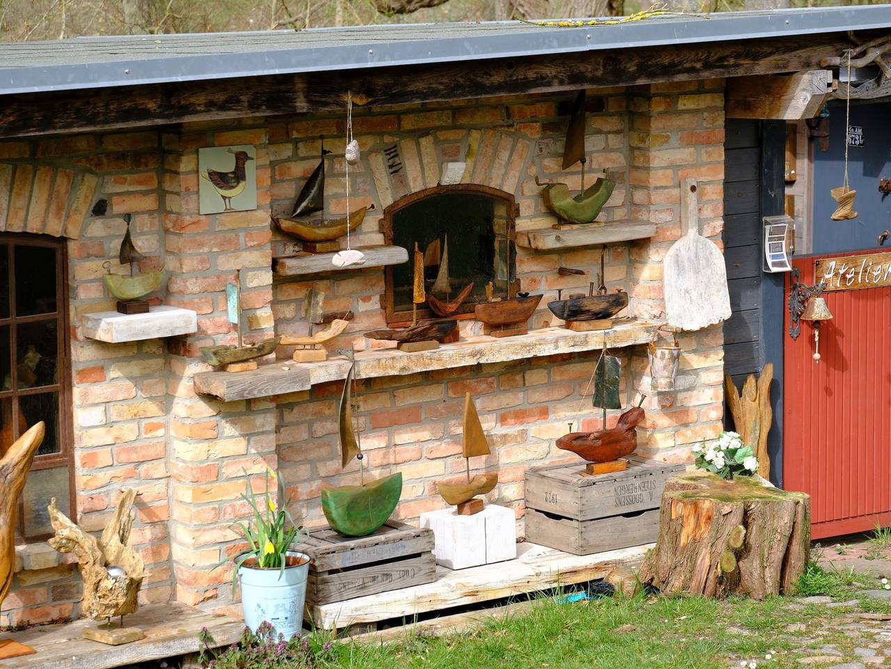Ganze Ferienwohnung, Kunsthof Salsitz - Strandgut in Lohme, Nationalpark Jasmund