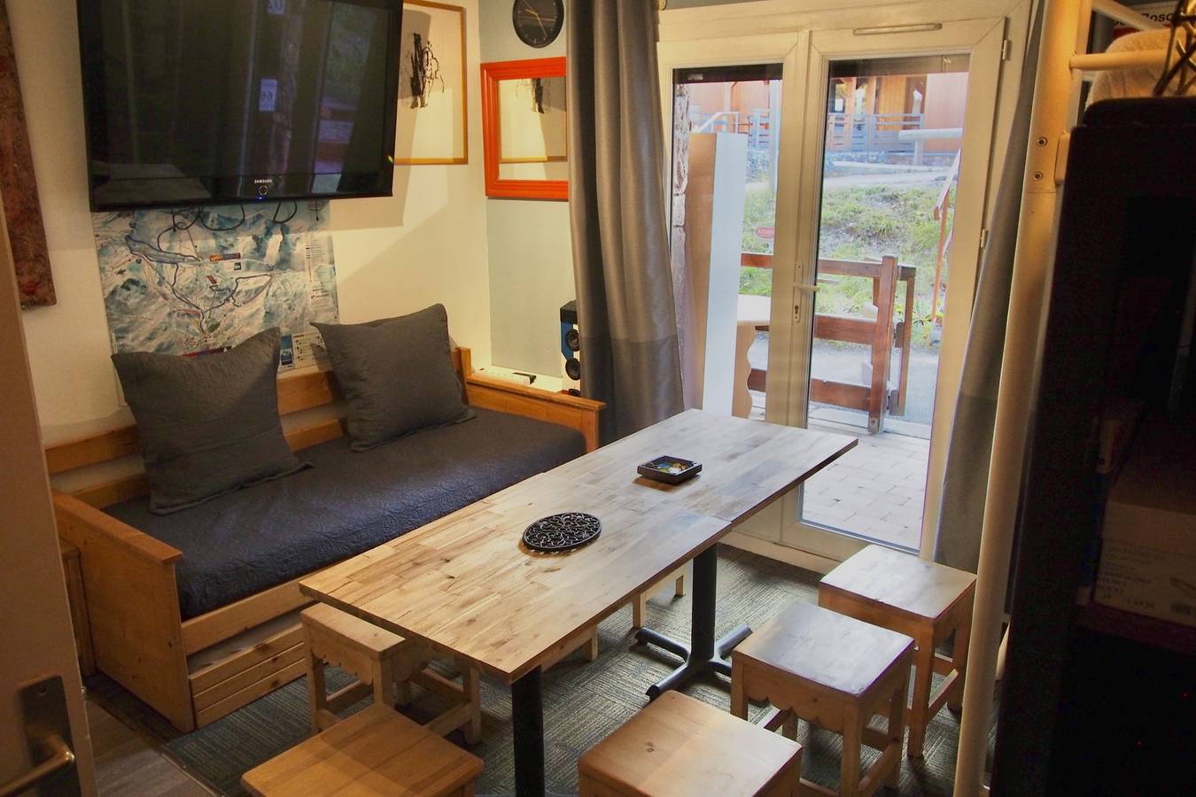 Studio entier, Risoul - Studio 02 - Super équipé - Wifi - 30m² - Rdc - Pied des pistes in Station de Risoul, Risoul