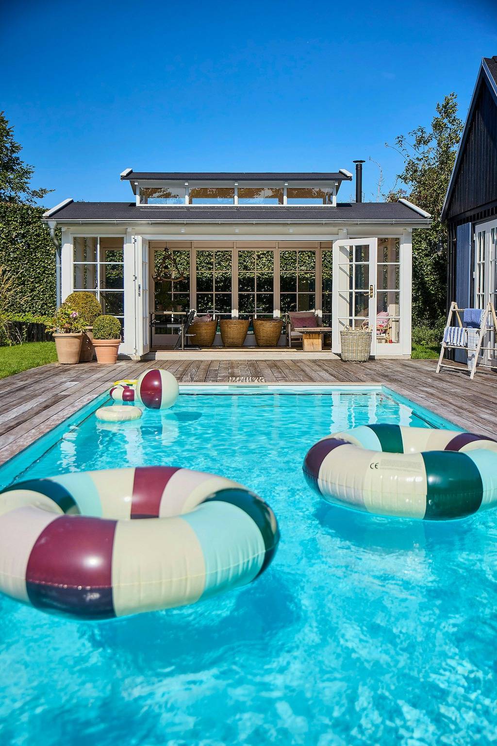 Architektenhaus mit Pool und Orangerie in Tisvilde in Tisvilde, Kattegat Küste