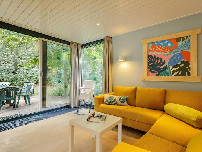 Lodge voor 4 personen, met kinderzwembad en tuin, met huisdier in Limburg