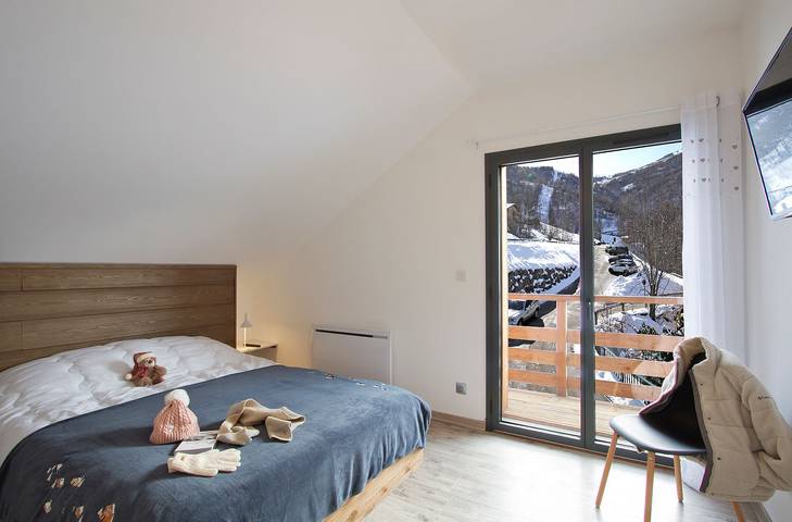 Chalet pour 10 personnes avec balcon in Mont-de-Lans, Les Deux Alpes
