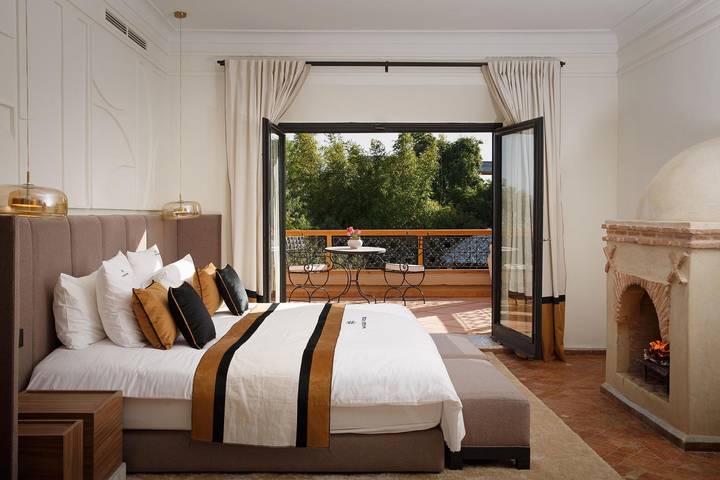 Villa pour 16 personnes, avec sauna ainsi que balcon et jardin, animaux acceptés à Marrakech - 2