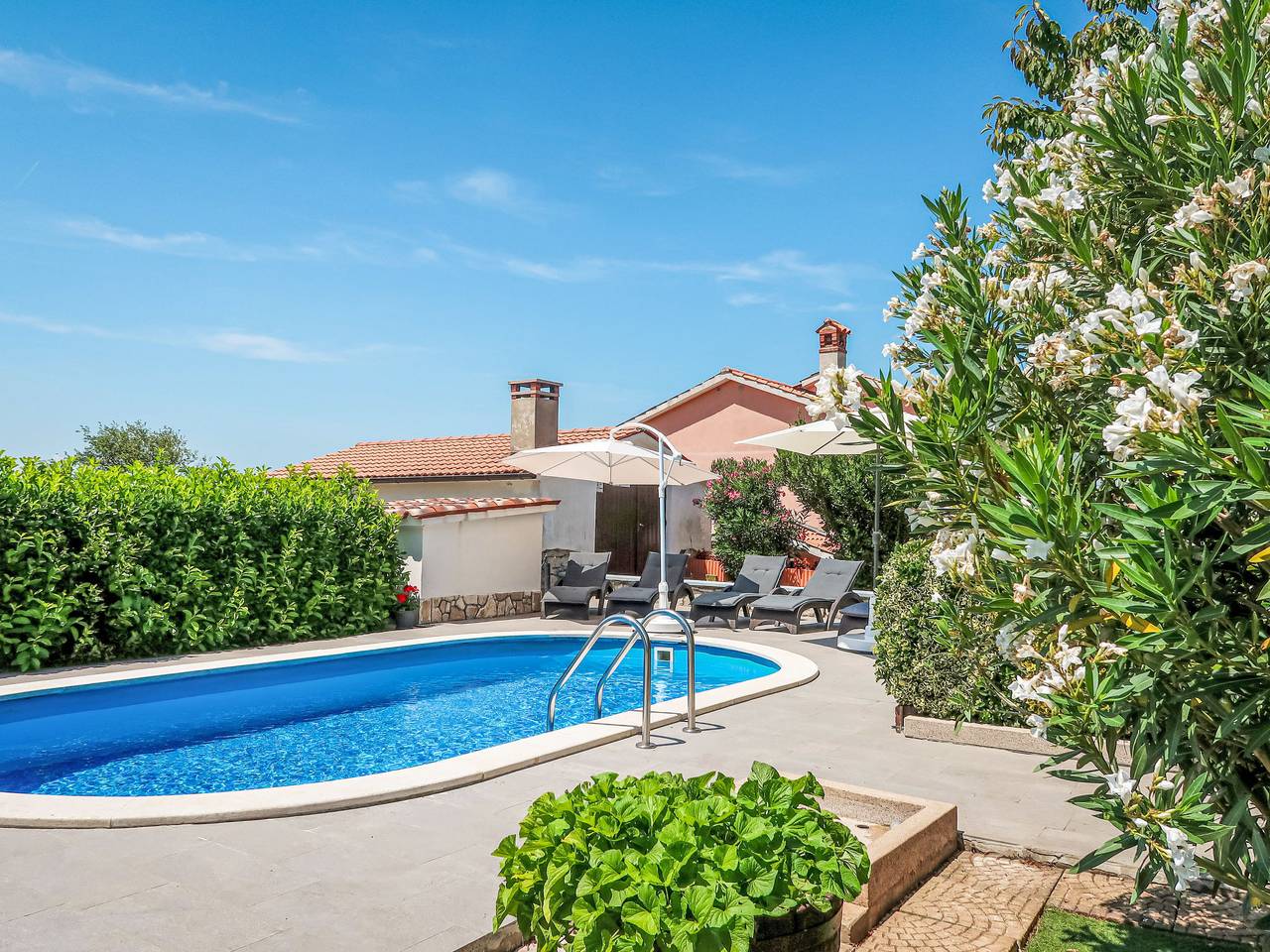 Villa Desanka in Kozljak, Ostküste Istrien