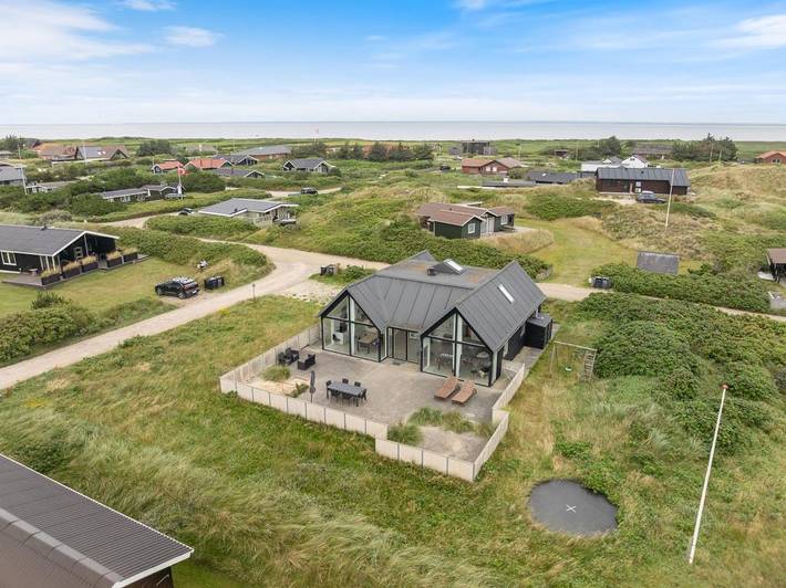 Vakantiehuis voor 6 personen, met sauna, met huisdier in Hvide Sande