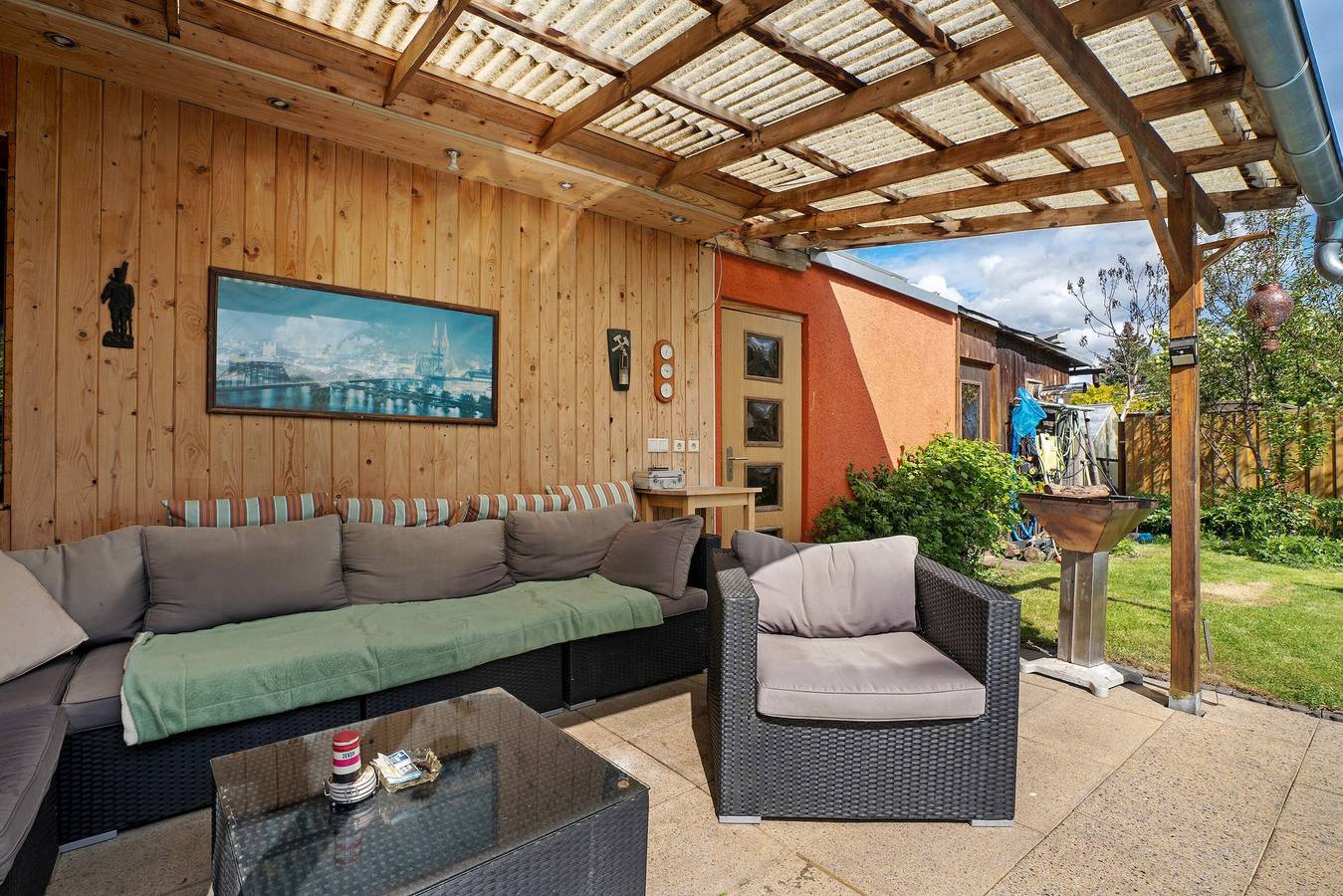 Ganze Wohnung, Ferienwohnung 'Einzimmerwohnung Im Haupthaus' mit Gemeinschaftspool, gemeinsamer Terrasse und Wlan in Naturpark niederlausitzer heidelandschaft (Brandenburg)