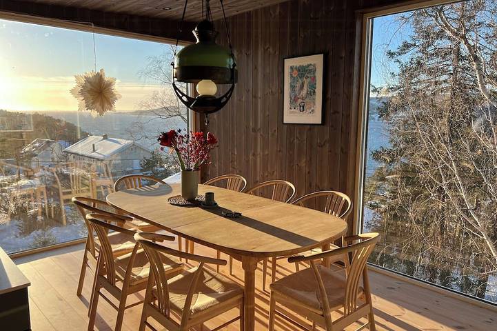 Traditionelles Ferienhaus im modernen Drøbak in Frogn
