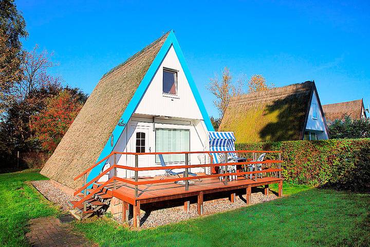Chalet für 5 Personen, mit Terrasse auf Rügen