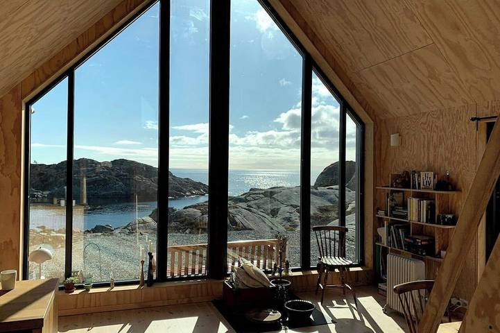 Ferienhaus für 7 Personen, mit Balkon in Bokn