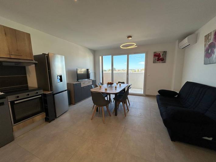 Appartement de vacances pour 6 personnes, avec piscine