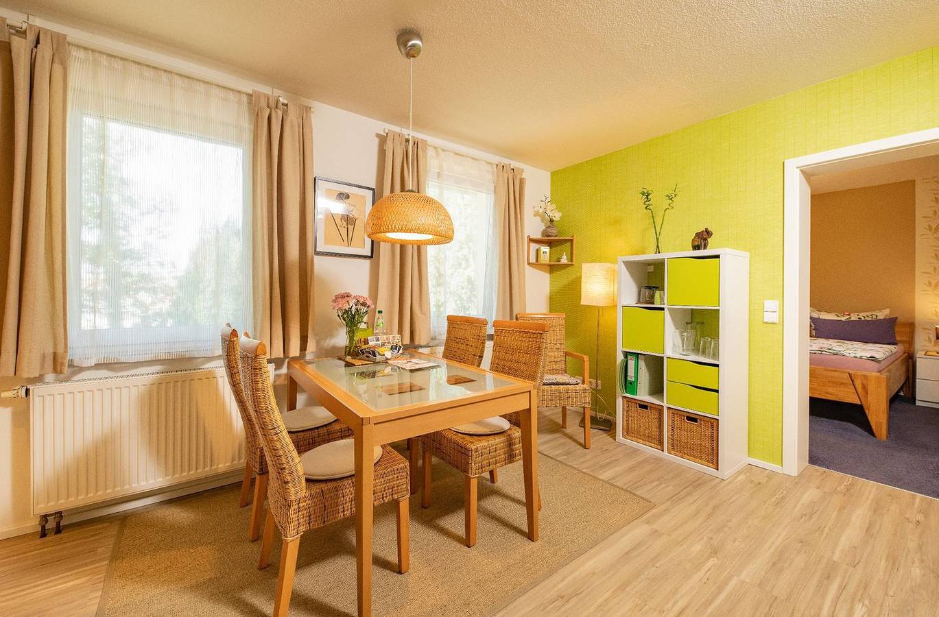 Ganze Wohnung, Frisch, fröhlich, harmonisch – Willkommen in der Ferienwohnung Balie in Bad Liebenstein, Rennsteig