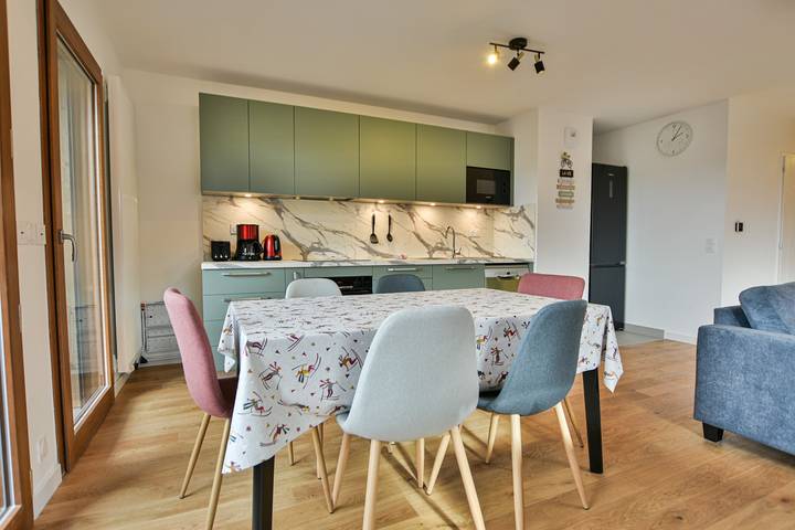Apartamento entero, Apartamento de vacaciones para 6 personas con balcón in Samoëns, Region Bonneville