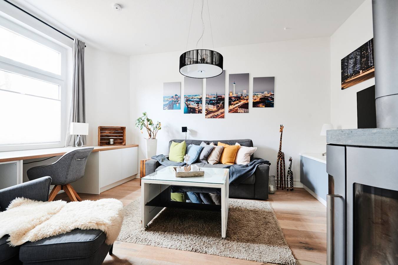 Ferienwohnung 'Einzigartige Tischlerwohnung' mit Meerblick, Balkon und Wlan in Oldenburg, Nordseeküste