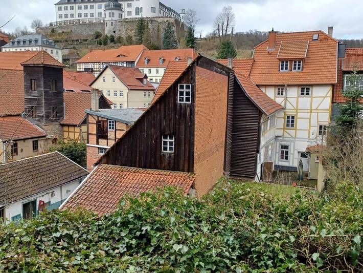 Ferienhaus für 11 Personen, mit Ausblick und Garten sowie Terrasse, kinderfreundlich in Stolberg (Südharz) - 4