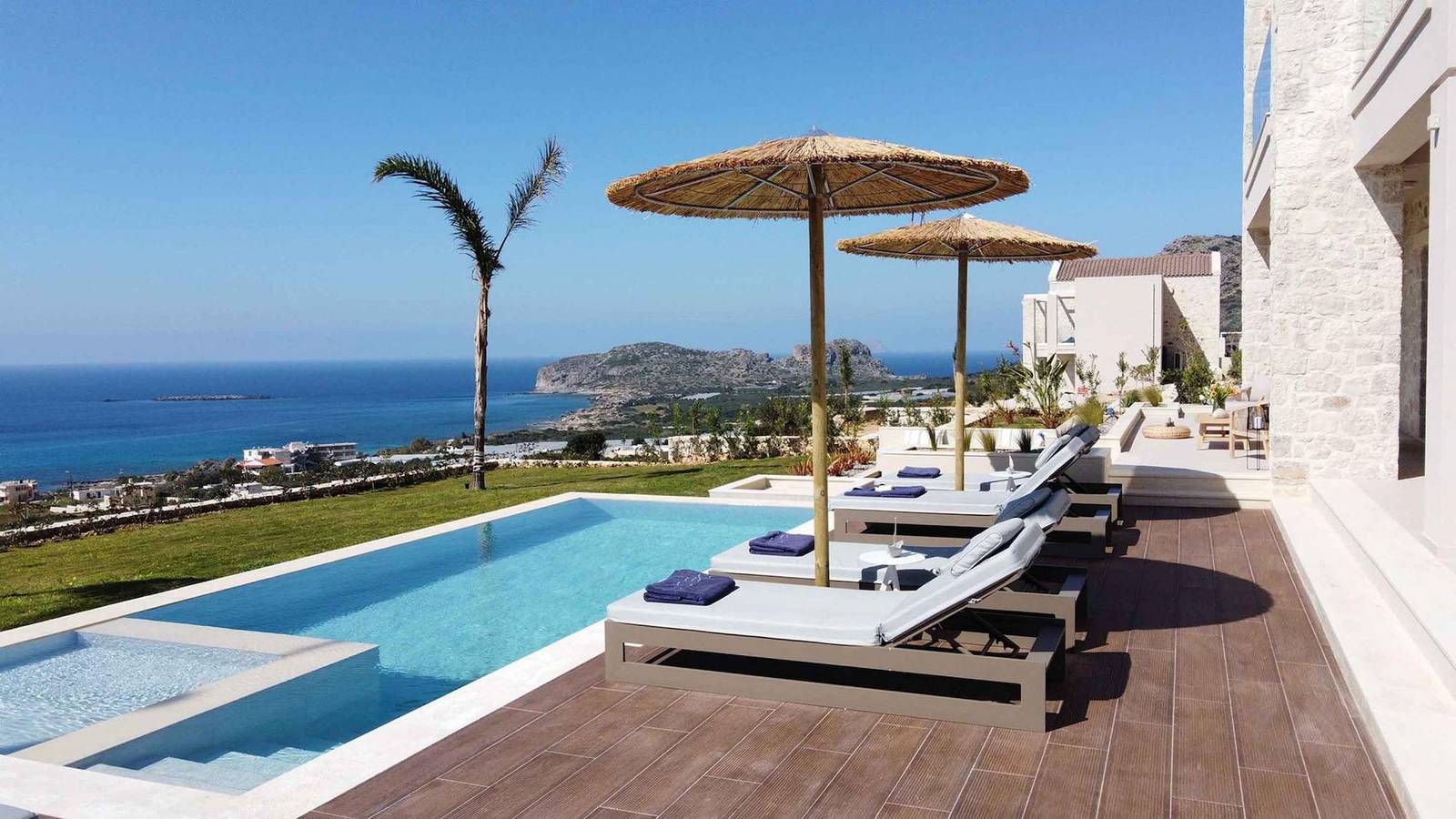 Villa Mare I Free* Heated pool & Infinite blue! in Falassarna, Chania und Umgebung