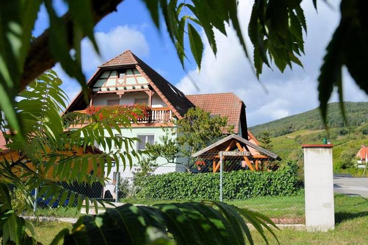Gîte pour 6 personnes, avec vue et jardin, animaux acceptés à Dieffenthal