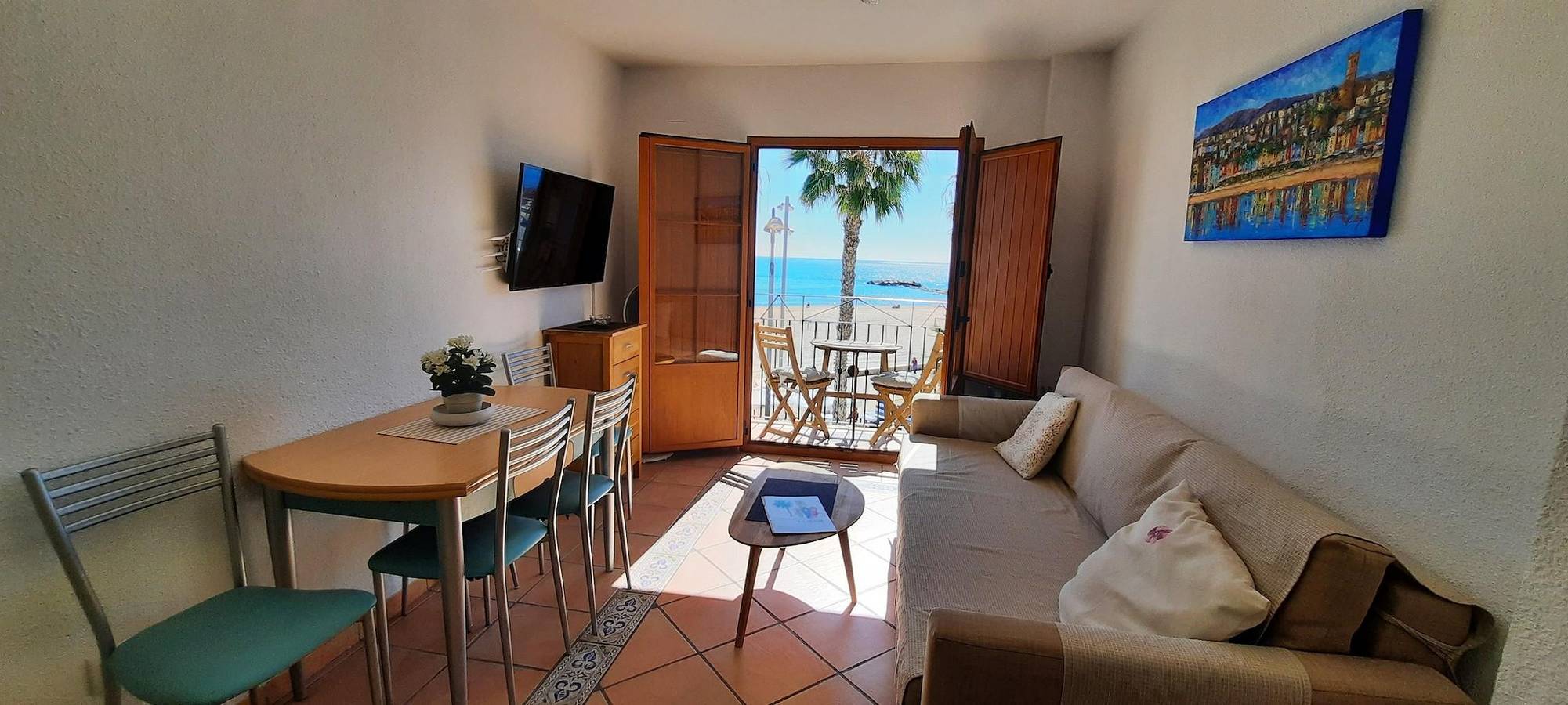 Entire apartment, Ar27-3, coqueto apartamento a primera línea del mar in La Vila Joiosa, Costa Blanca