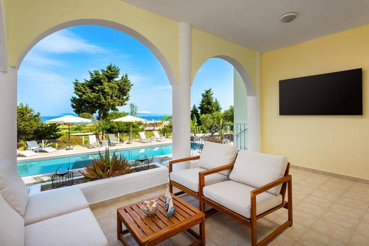 Sunset View Paradisi Villa in Rodas