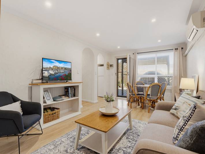 Ganze Wohnung, Sea Blue Retreat 2-Zimmer-Apartment in Glenelg North in Adelaide, South Australia