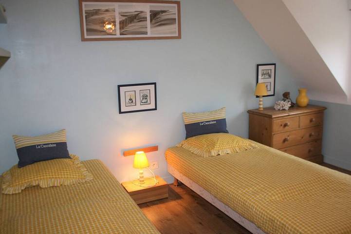 Location de vacances pour 4 personnes, avec jardin dans Plage des Govelins - 3