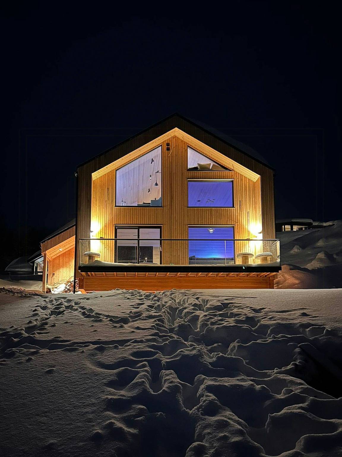 Moderne hytte med personlig preg in Sogndal 