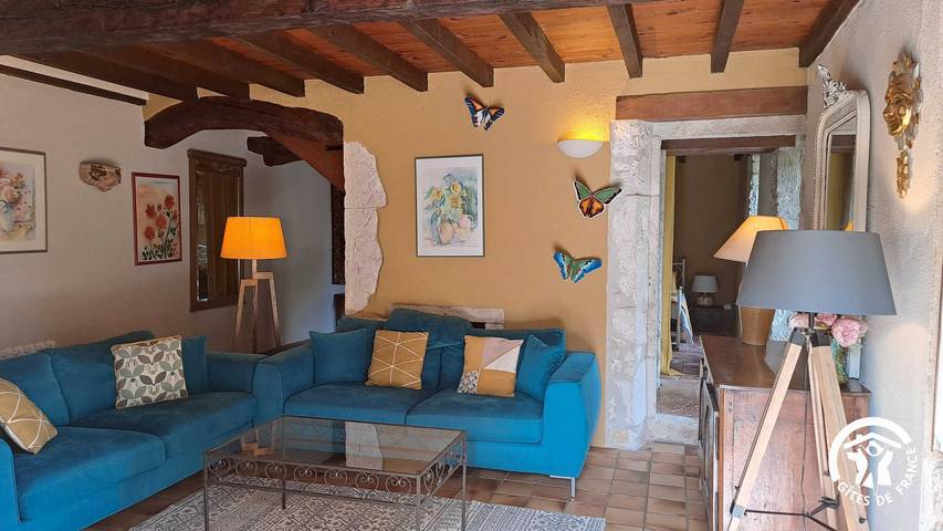 Gîte pour 6 personnes, avec terrasse et piscine à Cahuzac-sur-Vère - 3