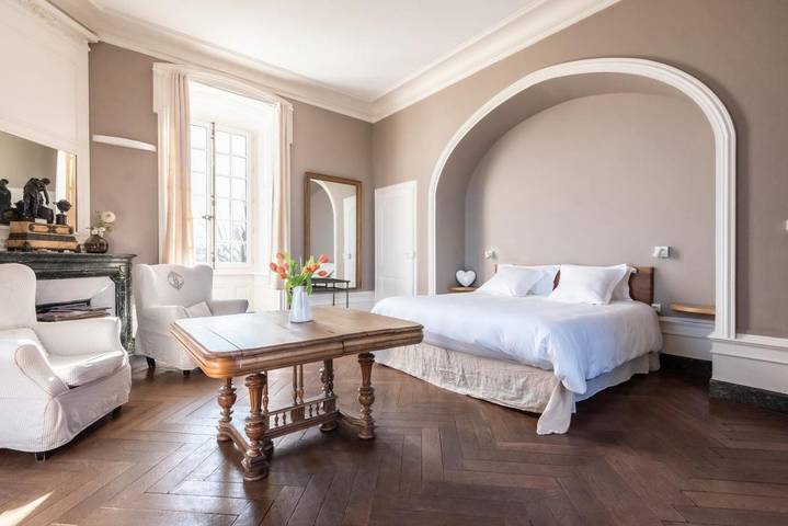Chambre d’hôte pour 2 personnes, avec Terrasse ainsi que Jardin et Vue