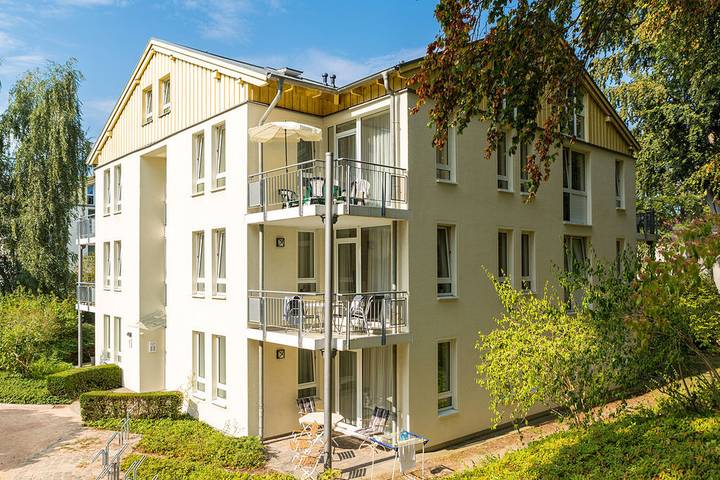 Apartament wakacyjny dla 3 osób, z sauna i balkon w Uznam