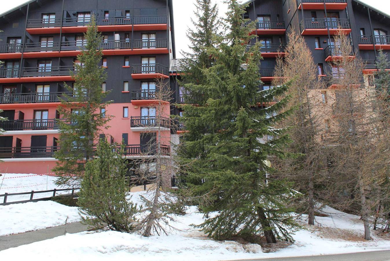 Studio entier, Résidence les Clématites C - Studio coin montagne 4 personnes (409C) in Station de Risoul, Risoul
