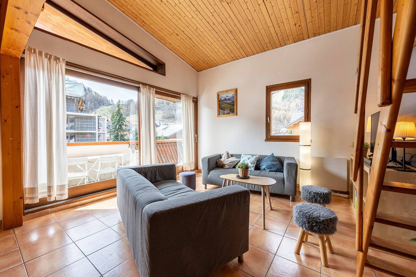 Appartement De Vacances pour 9 Personnes dans Valloire, Région de Saint-Jean-de-Maurienne